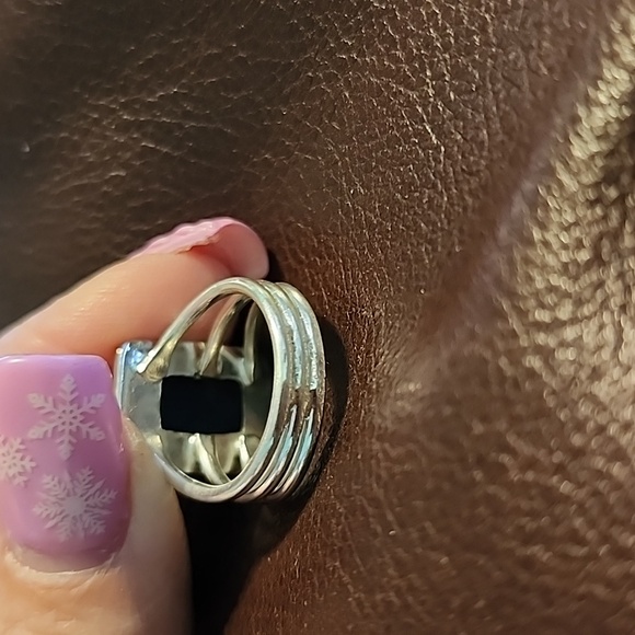 Sterling silver and Lapis ring - Picture 3 of 4